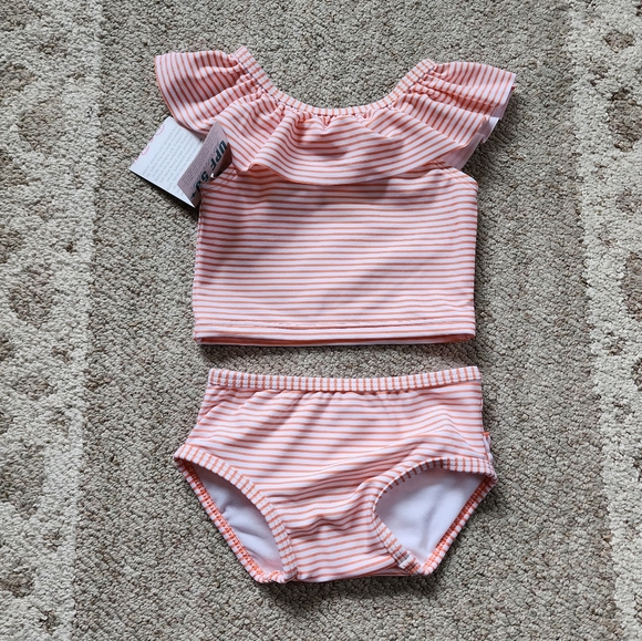 Ruffle Butts Striped Tankini - Picture 2 of 5